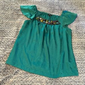Apt. 9 Dressy Turquoise Blouse